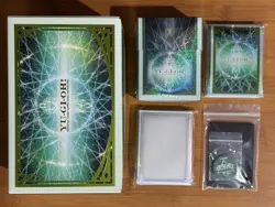 YUGIOH DUELIST BOX PRISMATIC SUMMON DECK STORAGE BOX SLEEVES COIN PENDULUM SET - Image 1