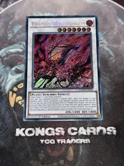 DOOD-EN039 Bramble Rose Dragon Secret Rare Yu-Gi-Oh! NEW - Image 1