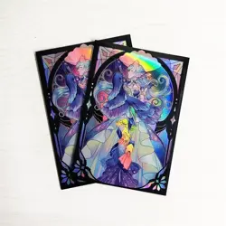 60pcs Trading Card YU-GI-OH Iridescent TCG Card Sleeves 63X90mm Standard Size - Image 2