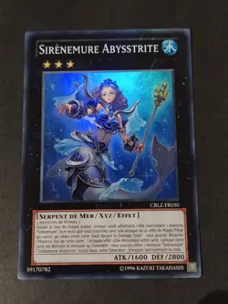 Yu-Gi-Oh ! - Sirenemure Abysstrite - CBLZ-FR050 -Super Rare - Image 1