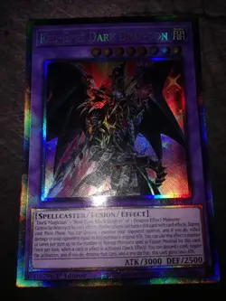 YU GI OH Red-Eyes Dark Dragoon RA02-EN021 Collector's Rare 1. Edition NM - Image 1
