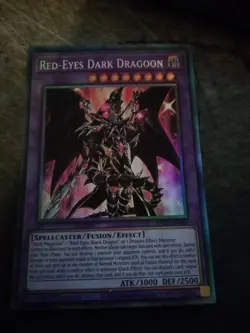 YU GI OH Red-Eyes Dark Dragoon RA02-EN021 Collector's Rare 1. Edition NM - Image 2