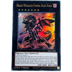 Yu gi oh ITA 1ed ultra rara Ra01-it038 drago metallico fiamma occhi rossi - Image 1