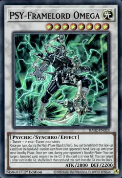 PSY-Framelord Omega - Super Rare 1st Edition RA02-EN028 - NM - YuGiOh - Image 1