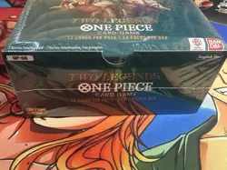One Piece OP08 Two Legends Booster Box Factory Sealed English Edition Slight Dmg - Image 3