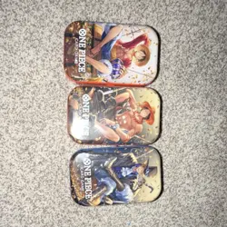 One Piece Mini Tin Set - 3 Tins - Image 1