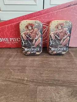 One Piece TCG - 2 X Mini Tins Vol.2 English 💥brand New factory Seled 💥 - Image 1