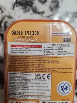 One Piece TCG - 2 X Mini Tins Vol.2 English 💥brand New factory Seled 💥 - Image 5