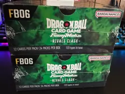 Dragon Ball Super Card Game Fusion World Rival's Clash FB06 Booster Box Sealed - Image 3