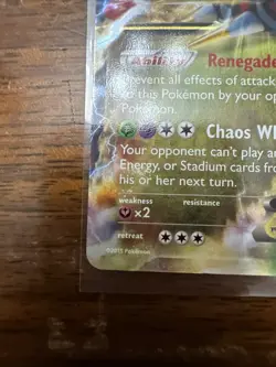 Giratina EX 57/98 XY Ancient Origins Ultra Rare TCG Card NM+ Clean card - Image 4