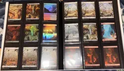 Magic: The Gathering Bloomborrow Land Lot (31 Cards, Rugged Highlands, Plains, … - Image 1