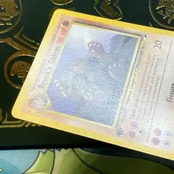 Brock's Golem 20/132 Rare Gym Heroes 1st Edition Pokemon Card NM - Image 4