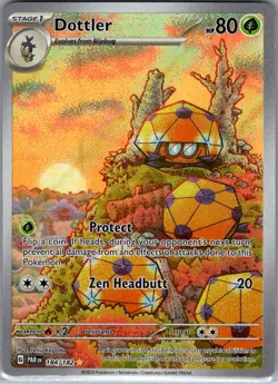 Dottler 184/182 SV04: Paradox Rift - Pokemon Card - NM - Image 1