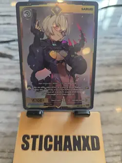 Saruei 9 Holo First (1st) Edition Awakened Worlds Card GamerSupps VCard 206/250 - Image 1