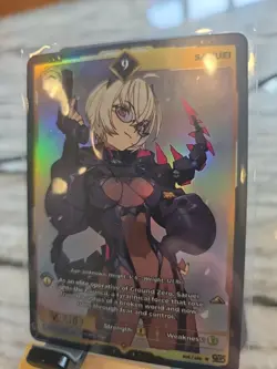 Saruei 9 Holo First (1st) Edition Awakened Worlds Card GamerSupps VCard 206/250 - Image 2