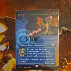 1x Fierce Guardianship secret Lair Pixel Perfect NM MTG Non Foil - Image 1