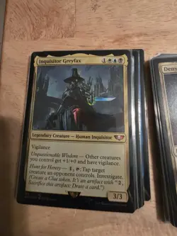 MTG Universes Beyond Warhammer 40k Forces Of The Imperium Commander deck Sleeved - Image 2