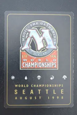 Magic The Gathering MTG CURSED SCROLL WCD 1998: Brian Hacker MP Played - Image 2