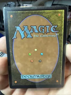 Parallel Thoughts Scourge Misprint Large Crimp Mtg - Image 2