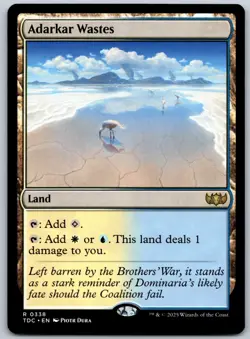 Adarkar Wastes R Commander: Tarkir: Dragonstorm 338 NM - Image 1