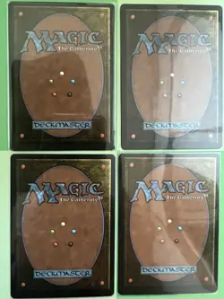 Japanese Hypnotic Specter FBB 4BB MTG 4th Edition Black Border x4 - Image 2