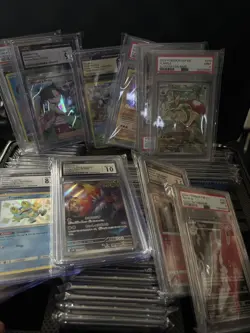 Pokemon Graded Card Lot 60 Slabs - Image 2