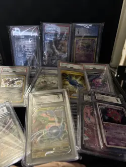 Pokemon Graded Card Lot 60 Slabs - Image 3