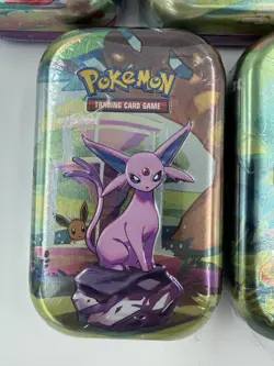 Pokemon Prismatic Evolutions Mini Tins 3x Brand New Sealed Assorted - Image 4