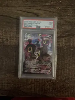 Pokemon TCG Umbreon VMAX TG23/TG30 Sword & Shield: Brilliant Stars PSA 9 - Image 1