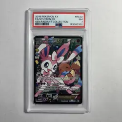 Pokemon XY Generations Sylveon EX Full Art RC32-32 Radiant Collection 2016 PSA 7 - Image 1