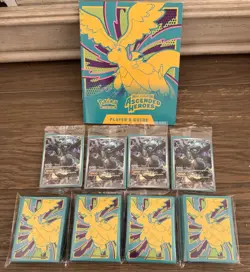 Pokemon Ascended Heroes N's Zekrom Promo Sealed 4x, 4x Sleeves and Booklet - Image 1