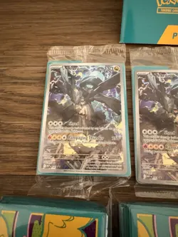 Pokemon Ascended Heroes N's Zekrom Promo Sealed 4x, 4x Sleeves and Booklet - Image 2
