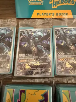 Pokemon Ascended Heroes N's Zekrom Promo Sealed 4x, 4x Sleeves and Booklet - Image 3