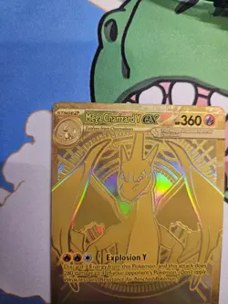 Pokemon Mega Charizard Y EX 294/217 Ascended Heroes Mega Hyper Rare Holo - Image 4