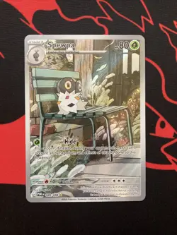 Spewpa 089/088 Illustration Rare Perfect Order Holo Pokemon English NM POR - Image 1