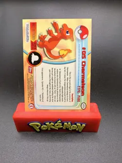 1999 Topps Pokemon #05 Charmeleon TV Animation Series 1 NM - Image 2