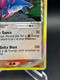 2005 Pokemon Salamence (Delta Species) 14/113 Delta Species Holo Rare LP - Image 2