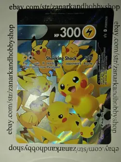 Pokemon Pikachu V-UNION SWSH140 Black Star Promo NM - Image 2