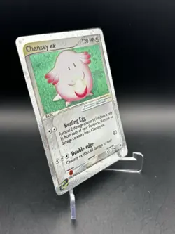 2003 Chansey ex 96/109 Ruby and Sapphire Holo Ultra Rare Pokemon TCG Vintage - Image 2