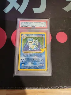 2021 POKEMON CELEBRATIONS CLASSIC #2 Base Set BLASTOISE-HOLO PSA 10 - Image 1