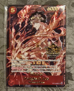 Portgas.D.Ace ST15-005 SR SP ONE PIECE TCG Japanese 3rd ANNIVERSARY SET English - Image 1