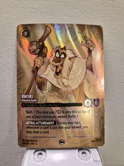 Disney Lorcana - Azurite Sea - Rafiki Ethereal Guide (Enchanted) 208/204 - Image 1