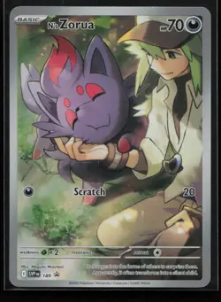 N's Zorua - Promo SV: Scarlet & Violet Promo Cards 189 NM (1G) - Image 1