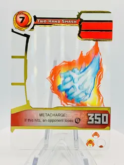 2011 Redakai: Metacharged Two-Hand Smash Blast 3D Card UltraRare #2-ATT-3252 - Image 1