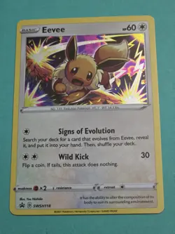 Eevee SWSH118 SWSH: Sword & Shield Promo Cards Holo - Image 1