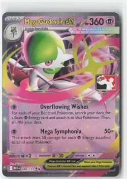 Mega Gardevoir ex - Double Rare Prize Pack Series Cards 060/132 NM - Image 1