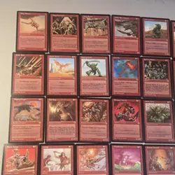 Magic: The Gathering Red Goblin 50 Cards Mogg Fanatic Raging Goblin 1993-1999 - Image 3