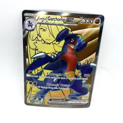 Cynthia's Garchomp ex 204 Promo Holo Pokemon Card Destined Rivals - Image 1
