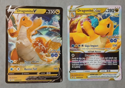Dragonite V SWSH235 & Dragonite VSTAR SWSH236 Sword & Shield Promo Cards NM - Image 1