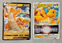 Dragonite V SWSH235 & Dragonite VSTAR SWSH236 Sword & Shield Promo Cards NM - Image 2